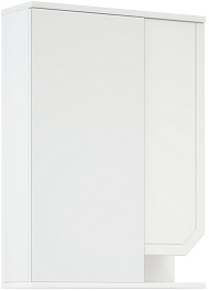 Corozo Зеркальный шкаф Сириус 55 белый – фотография-3